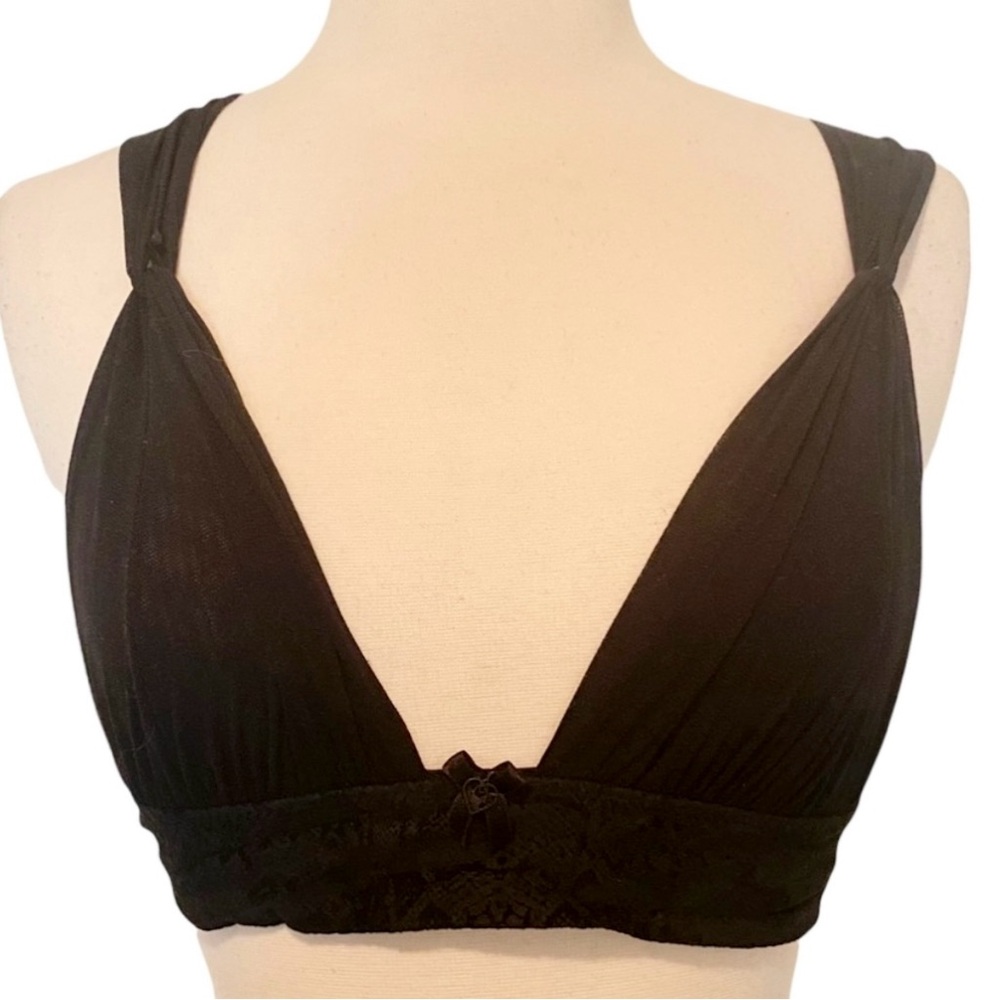 Amulette‎ Velvet Trimmed Soft Cup Bradley, Bra, Size Medium, NWOT